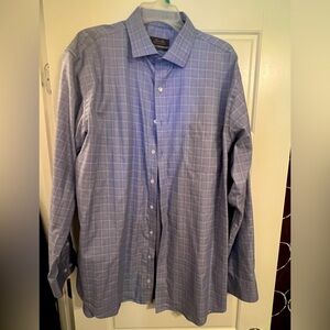 Tasso Elba Regular Fit 100% Cotton Non Iron Mens Dress Shirt